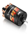 Quicrun Brushed 540 Motor QR 540 30T for RC Cars with zero cogging torque and adjustable mechanical timing, black and copper design.