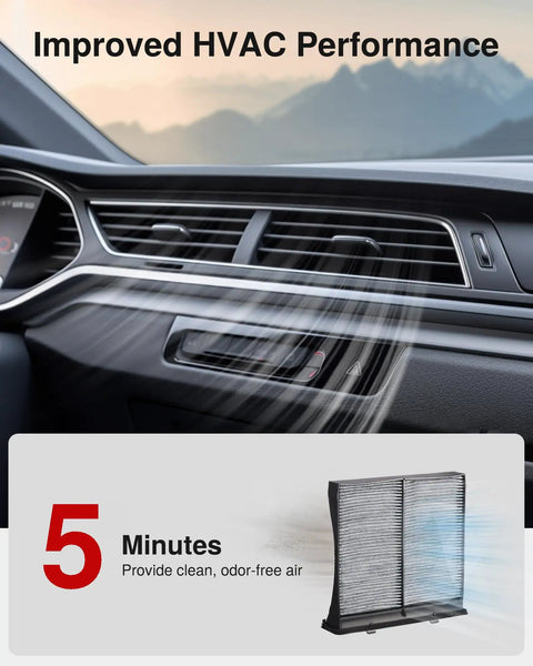 Cabin Air Filter With Activated Carbon For Subaru Crosstrek Forester Impreza WRX WRX STI XV Crosstrek Replacement Odor Control