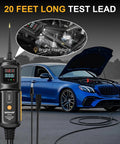 Power Circuit Probe Tester For Auto Electrical Systems 6V-40V DC shown with a blue car, test lead extended.