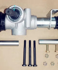 Beefed Up Steering Rack And Pinion Replacement For Polaris RZR XP And XP4 Turbo UTVs with bolts and tie rods 2017-2023