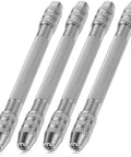 4 Piece Double Ended Pin Vise Hand Drill Set For Jewelry Making Mini Pin Vise For Winding Copper Wire Wire Twisting Tools