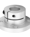 Round Flange Linear Ball Bearing For Smooth Power Transmission, Compact And Wear Resistant With Ultra High Accuracy, steel flange view