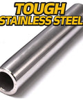 Two Pack Tough As Nails 304 Stainless Front Axle Upgrade Kit For 11X4-5 Front Wheels On ZT ZTX ZTXL IKon-X IKon-XD Series Mowers Built For Heavy Duty Use Corrosion Resistant Higher Yield And Tensile Strength Smoother Performance And Longer Life.
