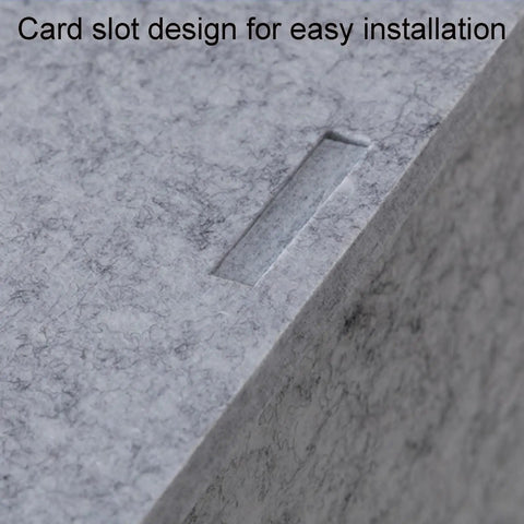 Card slot design for easy installation on Portable Soundproof Booth With Acoustic Foam Panels For Hella Crisp Audio And Tight Room Acoustics Pickup And Play Vibe Perfect For Podcast Studios And Dope Home Recording Sessions.