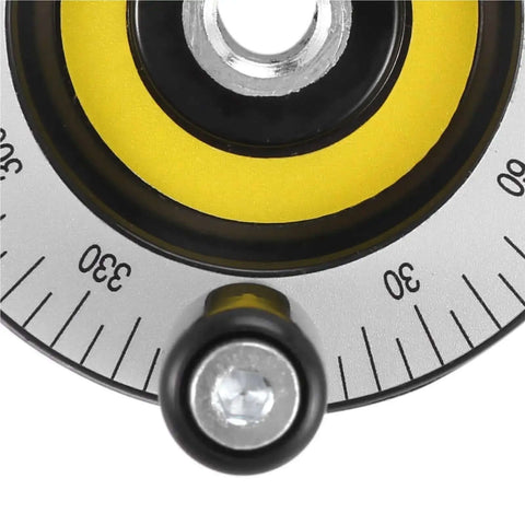 Close-up of calibrated scale on Solid 80mm Hand Wheel With Scale Pro Grade Bakelite Machine Handle for Precision Machinery 50I Model
