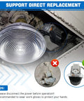 Bathroom Fan Motor Blower Assembly Replacement for 162 E G J K L M and 164 E G J K L M Heaters, 70 CFM at 120V