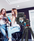 All Purpose Mini Ball Head For Tripods And Monopods 360 Degree Panoramic Rotation with camera setup