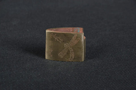 Dope Brass Habaki Collar Clip For Katana And Sword Blade, Keeps Tsuba Locked In Place And Scabbard Fit Tight, High Grade Brass Accessory