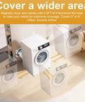 Dryer Vent Connector Kit DV180 With Airtight Quick Connect System 4 Inch Aluminum Duct Hose And Clamps installation view