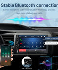 7 Inch Double Din Car Stereo With Touchscreen Backup Camera Bluetooth Hands Free Calling Mirror Link FM MP3 MP4 USB Aux Input Subwoofer Ready High Definition Multimedia Receiver For Car Audio showcasing Bluetooth connectivity and clear call display.