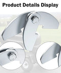 Heavy Duty BBQ Smoker Hinge Set For Weld On Steel Doors Two Pack Eight By Two And A Quarter Inch Hinge Fits Three Sixteenths Inch Plate Removable Pin Design For Smoker Lid Firebox And Grill Doors Silver Finish