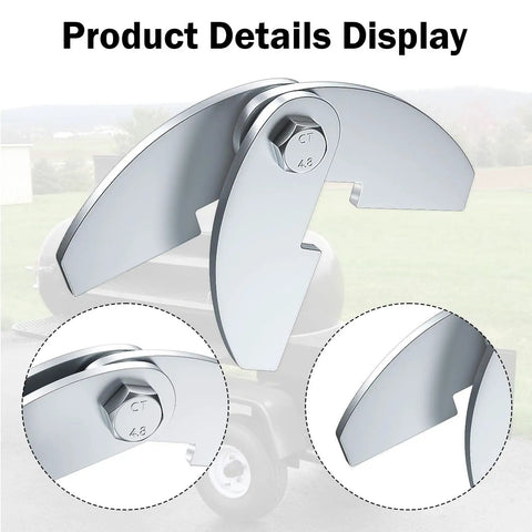 Heavy Duty BBQ Smoker Hinge Set For Weld On Steel Doors Two Pack Eight By Two And A Quarter Inch Hinge Fits Three Sixteenths Inch Plate Removable Pin Design For Smoker Lid Firebox And Grill Doors Silver Finish