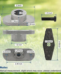 Lawn Mower Blade Adapter Kit Plug-and-Play For MTD Craftsman Troy-Bilt Bolens Yard Machines Yard Man Push Walk-Behind Mowers Replaces OEM 748-0376