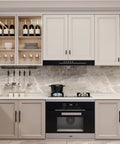 Straight Up Premium Matte Black Cabinet Handles 30 Pack With 3 Inch Hole Center For Kitchen Drawers And Bathroom Cupboards with stylish cabinet design.