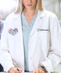 Embroidered Lab Coat For Medical Pros Unisex Fit Go-To Everyday Workwear With Personalization Premium Quality Medical Uniform Gift