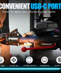 Pro Press Tool For Copper Pipes With 32kN Crimp Power 18V Brushless Motor Includes Six US Standard Jaws From One Half Inch To Two Inch 2x 4Ah Batteries Heavy Duty Propress Electric Pipe Crimping Kit For Fast Leak Free Plumbing with USB-C port in use on copper pipe