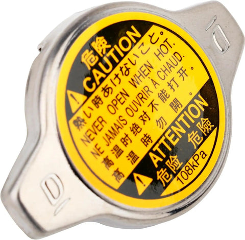 Toyota Radiator Cap 108KPa Direct Fit For 4Runner Camry Corolla Highlander And More Metal Construction