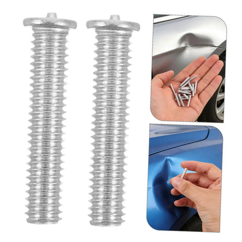 Grab 50 Durable Metal Panel Pulling Studs For Auto Body Work. Silver welding pins for dent extraction and panel repairs.