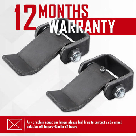Heavy Duty Weld On Trailer Hinges Greaseable For Dump Truck Beds And Horse Trailers Corrosion Resistant Steel gate straps with bolts.
