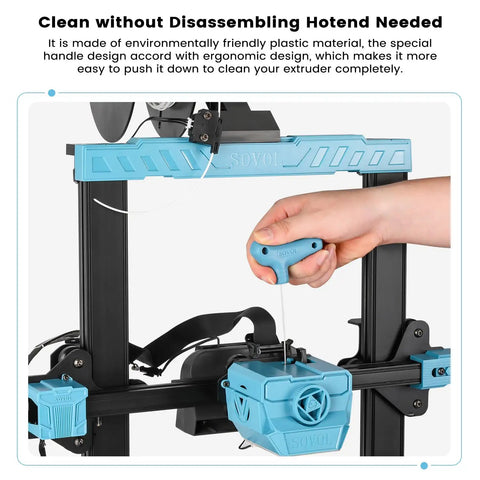 Top Shelf 13 Piece 3D Printer Nozzle Cleaning Kit With Heavy Duty Wrench And Precision Needles For Dead Simple Clog Fixes And Hassle Free Prints Every Day