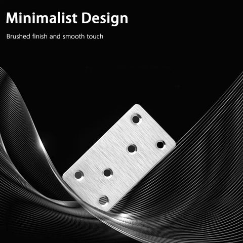 Top Notch Heavy Duty Stainless Steel Mending Plates Eight Piece Corner Brace Kit Built Like A Tank For Furniture Fixes And Wood Joinery Knockout Rust Resistant Hardware For Your Next Shop Project