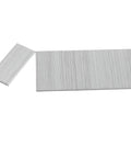 Premium Grade 18 Gauge Brad Nails Two Inch Hot Dipped Galvanized Finish Heavy Duty Rust Proof Fasteners in bulk stacks.