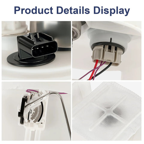 Direct Fit Electric Fuel Pump Module Assembly for Dodge Durango 1998-2003 V6 3.9L V8 4.7L 5.2L 5.9L With Gasket Seal O Ring Replacement E7117M 67657 P74803M FG0238 close-up view