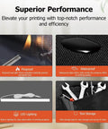Features of Ender Series 3D Printer Enclosure With Built In LED Light Fire Resistant And Dustproof Sealed Housing
