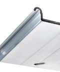 Bench Style Aluminum Boat Seat Mount Plate For Jon Boats With Adjustable Seat Slide Kit, Two 15 Inch Locking Rails