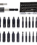 Grab This Ultimate 22 Piece Damaged Screw Extractor Drill Bit Set To Bust Those Stripped Screws Like A Pro And Fix Rusty Bolts Fast With High Hardness Durability That Slams Straight Through Jagged Messes Every Single Time. 22-piece steel extractor set with bit holder in case