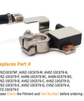 Heavy Duty Plug And Play Battery Current Sensor Ibs Negative Cable Replacement For Ford Focus Escape C Max Transit Connect close-up view showing connector and terminal.