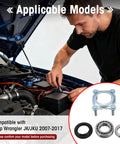Rear Axle Bearing And Seal Kit For Jeep Wrangler JK JKU 2007 To 2017 Includes Bearing Seal And Retainer Replacement