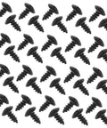 Genuine M4x10mm Carbon Steel Mini Screws With Slick Black Finish For Tight Furniture Build And Hassle Free Diy Home Improvement Projects Rock Solid Bulk Hardware Pack Today displayed in multiple views.