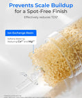 Spotless Car Wash Water Filter Replacement For WD CWE2 System With Resin Deionized Water pouring resin reduces minerals calcium magnesium
