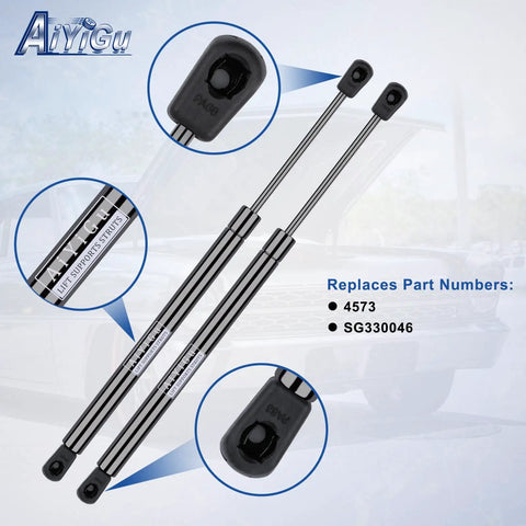 Heavy Duty Rear Hatch Struts Delivering Smooth Glide Action For Chevy Trailblazer And Gmc Envoy showing detailed item parts and replacement numbers.