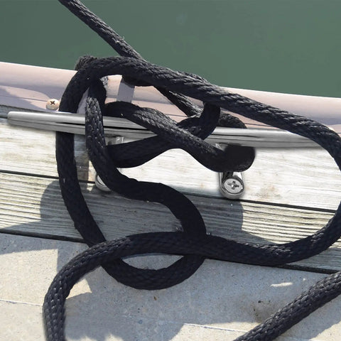 8 Inch 316 Stainless Steel Boat Cleats Open Base With Hardware Set Of 4 For Dock Marine Use And Nautical Decor On Yacht Or Deck Corrosion Resistant Saltwater Ready For Boats Yachts And Docks Boat Guy Approved