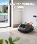 LiteVac 800 Robotic Pool Cleaner With 1200 GPH Suction, 90 Minute Run Time, Self Parking, Lightweight 7.5 Lb in home setting