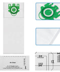Type U Vacuum Bags 12 Pack For S7000 To S7999 Upright Vacuums With AirClean 3D Filtration includes detailed product view.