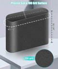 100 Grit Drum Sander Feed Belt for Performax 16 32 Drum Sanders Replacement showing 43 1/2" circumference and 16 1/4" width