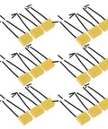 30 Piece Flexible Microfarad Capacitor Kit With 0.22uf Precision Testing Parts For Industrial Gear Featuring Safety Wires and yellow plastic casings.