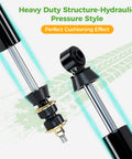 Smooth Ride Front And Rear Golf Cart Shock Absorber Kit for Club Car DS close-up, highlighting spring structure and cushioning.