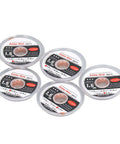 Five rolls of Red Copper Solder Wick Desoldering Braid Pro Grade High Thermal Conductivity For Electronics Repair, Fast Tin Removal.