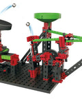 Dynamic XM Construction Set Multi With 280 Parts For Marble Run Builds featuring adjustable launch pad and rotary funnel