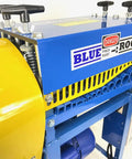 Model 930 Motorized Wire Stripper Workhorse close-up showing 11 cutting channels and auto feed rollers for scrap copper reuse