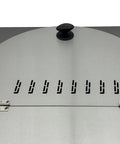 Pro Grade Electric Roaster With Self Turning Cast Iron Drum For Coffee Beans Peanuts Chestnuts And Seeds Auto Heat Control smooth surface with vent holes