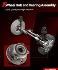 Front Wheel Hub Bearing Assembly For Nissan Rogue And Rogue Sport 2014 To 2023 And 2017 To 2022 5 Lug OE 513357 Compatible Premium Drop In Replacement Kit For Quiet Smooth Performance