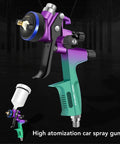 Lightweight Professional HVLP Spray Kit Delivers Smooth As Butter Paint Flow Across Drywall And Wood with adjustable cup.