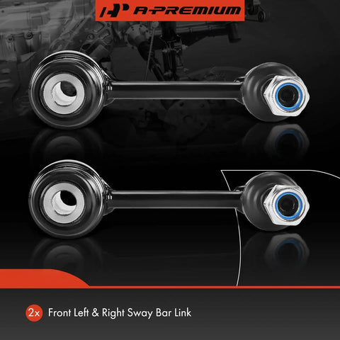 2 Piece Front Sway Bar Link Kit For Jeep Grand Cherokee WK2 And Dodge Durango 2016 To 2024 Pro Grade Built To Last