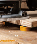 Four Piece Bench Dogs For 3/4 Inch Holes With EVA Insert Beefy Heavy Duty Non Marring Secure Hold For Woodworking Workbench And MFT Table Portable Workbench Use Great For DIY Projects And Precise Cuts under wood piece