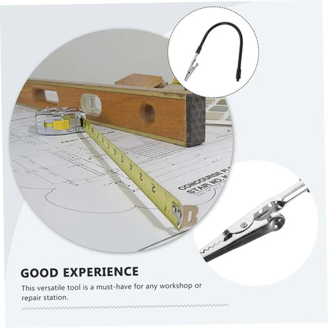 Soldering Help Hand Clamp With 360 Degree Rotation For Stable Circuit Board Work Memo Holder Magnifying Glass Lamp Dual Use